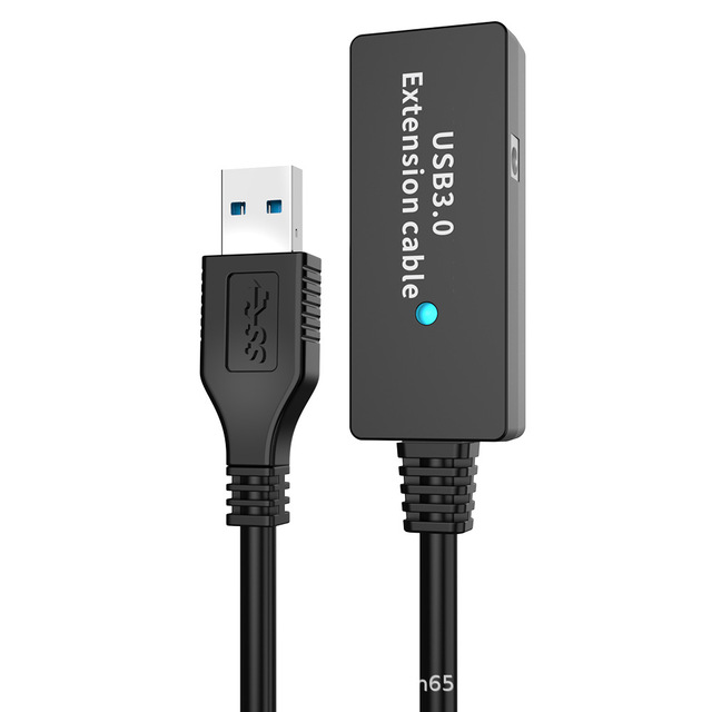 Wholesale USB 3.0 10 Meter Extension Cable with Built-in Signal Amplifier for Conference Camera Computer Connection 2-4 Ports