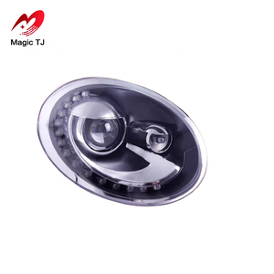 2013 2014 2015-2018 <span class=keywords><strong>Volkswagen</strong></span> <span class=keywords><strong>Beetle</strong></span> Conjunto de faros LED 6000K Luces de circulación diurna modificadas Lente dual 12V - Product Image 4