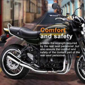 Piezas de accesorios de motocicleta XXUN para <span class=keywords><strong>Kawasaki</strong></span> <span class=keywords><strong>Z900RS</strong></span> Z 900 RS 2018-2025, asiento trasero de pasajero, barra de agarre de mano, cola de riel - Product Image 4