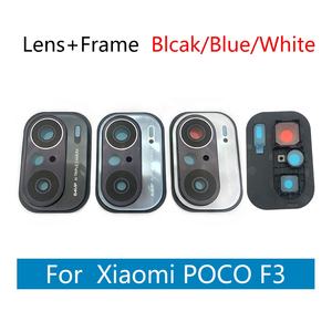 Copriobiettivo posteriore in vetro per fotocamera posteriore con supporto per telaio per Xiaomi <span class=keywords><strong>Mi</strong></span> <span class=keywords><strong>11</strong></span> <span class=keywords><strong>Lite</strong></span> / Poco F3 obiettivo in vetro per fotocamera con telaio - Product Image 3