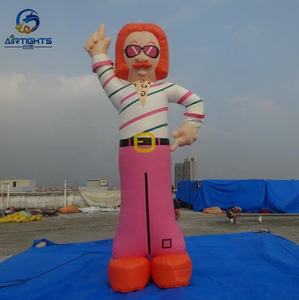 Muñeco Inflable Personalizado de Hombre Bailando Disco, Diseño Nuevo, Muñeco Holandés, Globo Inflable Duradero de Abraham - Product Image 1