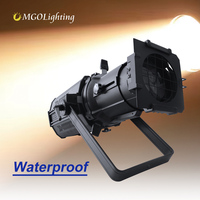 MGOLighting LED étanche 200w 300w blanc chaud Fresnel spot pour théâtre studio nouvelle scène lumière led équipement d'éclairage de scène