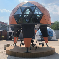 Capsule d'observation des étoiles moderne Château Dôme Maison avec Design Unique et Élégant Étanche Stargazing Capsule Cabines pour Tentes Dôme