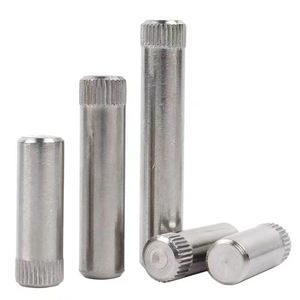 10 unids/bolsa 304 pasador moleteado de acero inoxidable pasador cilíndrico eje <span class=keywords><strong>Pin</strong></span> juguete biela bloqueo bisagra <span class=keywords><strong>Pin</strong></span> M1.5 M2 M2.5 M3 M4 M5 M6 - Product Image 4