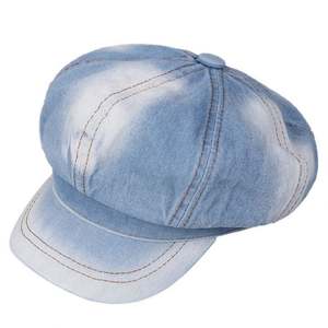 Nouvelle Arrivée 2025 – Casquette Gavroche Rétro Tie-Dye Délavée Style Vintage pour Hommes et Femmes – Tendance Mode Simple et Décontractée – Béret en Jean - Product Image 5