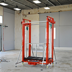 Nieuwe elektrische steigerlift - opvouwbare metalen draadkabeltakel 15m lengte afstandsbediening 0,5 ton capaciteit IP65 bescherming meerdere - Product Image 1