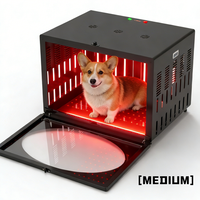 Caisse de luminothérapie rouge pour animaux 2026, 5 longueurs d'onde 630-850nm, appareil de guérison infrarouge professionnel pour grands chiens, rééducation animale OEM ODM