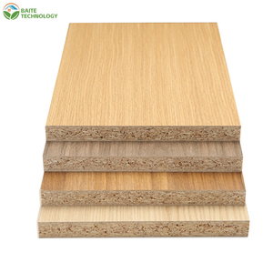 18mm E1/E0 Panneau de particules de mélamine placage de peuplier matériau principal panneaux décoratifs coupés à la taille pour les applications de cuisine salon - Product Image 5