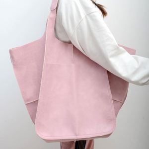 Sacs à main spacieux en cuir souple, sacs fourre-tout vintage pour femme, sacs à main de créateur en cuir PU huilé pour femme, vente en gros Chine - Product Image 5