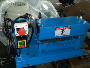 Machine de fabrication automatique de déchets de câbles, Machine de dénudage de fils de déchets, outil de recyclage BS-015M largement utilisé - Product Image 4