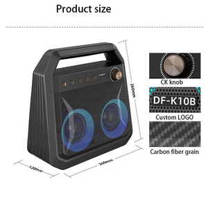 High Power TWS Portable Outdoor <b>Speaker</b> <b>Waterproof</b> RGB Light Stereo Bass Party Home <b>Speaker</b> - Product Image 6