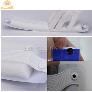 Gilet facial contre la pluie, masque respectueux de l'environnement, à boutons pression, fixation automatique, machine à coudre industrielle - Product Image 3