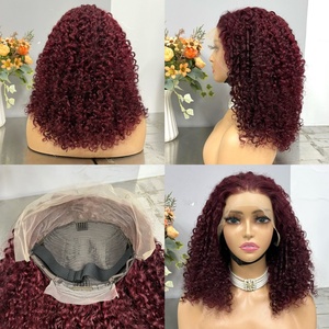 รับประกันวิกผม Pixie Curly Hair แบบ 13x4 Lace Frontal และ 4x4 Lace Closure ความหนาแน่น 300% เกรด 12A ผมสองชั้นเต็มศีรษะ วิกผมแท้ 100% - Product Image 6