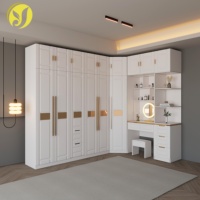 Meilleures Armoires Modernes en Bois, Rangement de Vêtements, Commodes, Coiffeuses Murales en Panneaux de Particules pour Chambre à Coucher