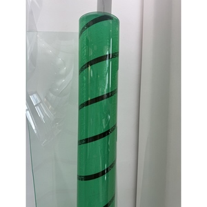 Rouleau de film PVC transparent ambré, vinyle coloré flexible pour la protection des tables et des meubles - Product Image 3