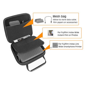 Étui de transport de protection antichoc à coque rigide en EVA étanche pour <span class=keywords><strong>imprimante</strong></span> large <span class=keywords><strong>Fujifilm</strong></span> <span class=keywords><strong>Instax</strong></span> Link-étui uniquement - Product Image 3