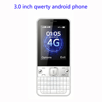 Teléfono Android Qwerty Personalizado 4G LTE con Pantalla Táctil de 3 Pulgadas, Teclado Qwerty, Smartphone Dual SIM 4G VoLTE, Teléfono Android con Teclado Qwerty