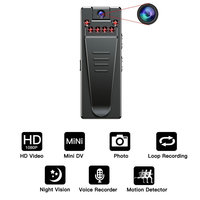Mini kamera HD 720P kablosuz güvenlik Mini dijital kamera gece görüş kamera hareket DVR mikro kamerası