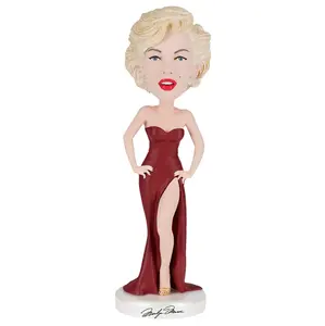 Reçine Marilyn Monroe heykelcik Bobbles hatıra hediye Marilyn Monrose heykelleri reçine hatıra hediye