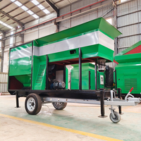 Nouvelle machine de criblage mobile à tambour de compost certifiée CE 30t/h pour le sable, le terreau, la pierre et le compost