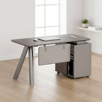 Bureau Exécutif Moderne pour Personnel de Bureau, Vente en Gros à Prix Abordable, Design Bois avec Tiroirs