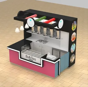 Chiosco Alimentare Perfetto per Centro Commerciale / Chiosco Bubble Tea / Design Bar Succhi in Vendita <span class=keywords><strong>Moko</strong></span> - Product Image 3