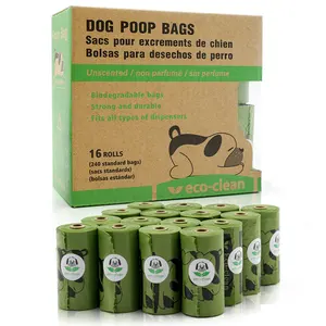 Kompost ierbarer Großhandel Hersteller benutzer definierte biologisch abbaubare Haustier liefert Hundekot Taschen