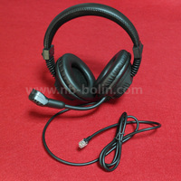 Casque de laboratoire linguistique professionnel multimédia RJ 11