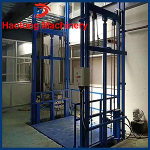 Lift Gudang Industri Baru untuk Gedung Pabrik Dua dan Tiga Lantai, Lift Barang Listrik Kapasitas Besar, <span class=keywords><strong>Platform</strong></span> Tugas Berat - Product Image 5