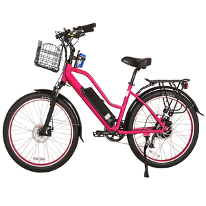 Bicicleta Eléctrica con Cuadro de Aluminio y Ruedas de 26 Pulgadas, Motor Trasero de 250W, EBB01 - Product Image 4