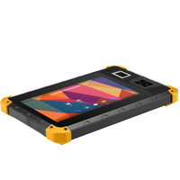 Tablette PC industrielle Android 8 pouces Mtk Octa Core Gps Scanner Biométrique Empreinte digitale Nfc Tablette robuste