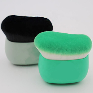 Corrector sintético plano de nuevo diseño, aplicación de colorete, <span class=keywords><strong>maquillaje</strong></span> esencial, base de cerdas suaves, cepillo de bronceado Kabuki individual - Product Image 2
