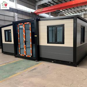 บ้านคอนเทนเนอร์สำเร็จรูปสมัยใหม่ ผนังเหล็กสำเร็จรูปแบบโมดูลาร์ ฉนวนกันความร้อน EPS แบบแซนด์วิช กันน้ำ ขยายได้ - Product Image 2