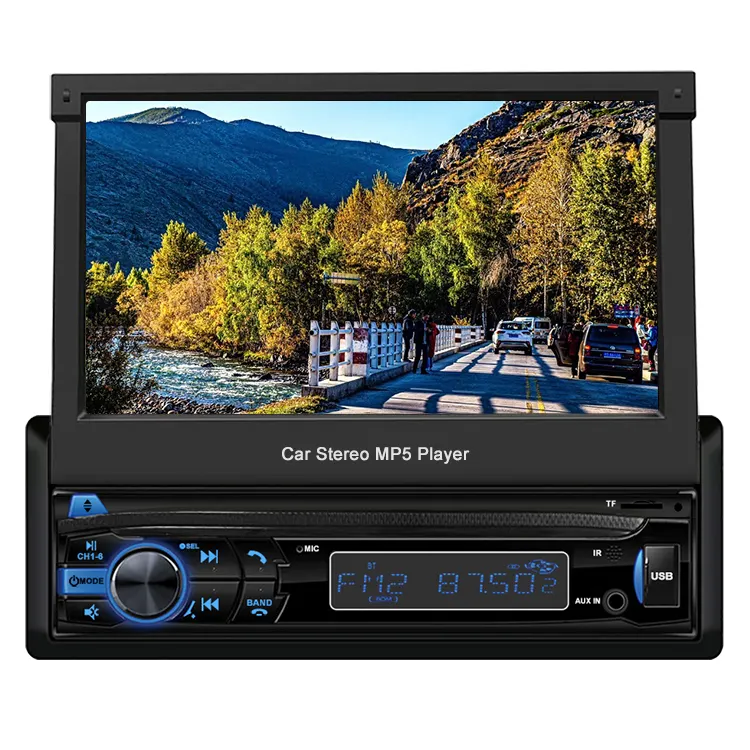 Nuova auto blue tooth radio 7 pollici car video audio lettore mp5 FM autoradio carplay car stereo lettore dvd