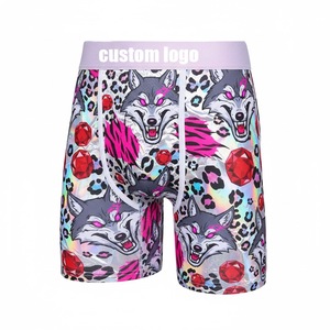 Calzoncillos <span class=keywords><strong>Boxer</strong></span> Clásicos de Algodón y Elastano con Estampado Digital Personalizado, Talla Grande, Corte Medio, Finos, para <span class=keywords><strong>Hombre</strong></span> - Product Image 2
