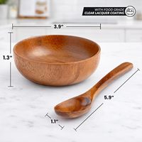 8 cuillères en bois pour la cuisine, ustensiles en bois de teck pour la cuisine, ustensiles de cuisine en bois antiadhésifs, ensembles de cuillères en bois