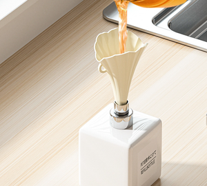 <span class=keywords><strong>Imbuto</strong></span> Pieghevole in Silicone <span class=keywords><strong>a</strong></span> Forma di Fiore, Ecologico, Resistente alle Alte Temperature, Sicuro per Alimenti, con Apertura Extra Larga e Antigoccia - Product Image 5