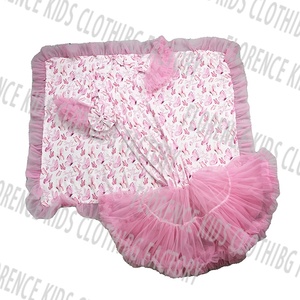 <span class=keywords><strong>Sacco</strong></span> Nanna per Bambine DH ODM <span class=keywords><strong>Rosso</strong></span> con Tutu Vaporoso, Stampa <span class=keywords><strong>a</strong></span> Maglia, Pizzo, Comodo Cotone, Maniche Lunghe, Traspirante, per Tutte le Stagioni - Product Image 3