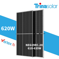 Panneau solaire monocristallin TOPCon Trina N-Type 620Watt Green Energy Vertex N NEG19RC.20 590-620W en verre trempé 590W 595W 610W 615W