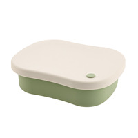 Boîte à lunch en silicone de qualité alimentaire étanche pour étudiants employés de bureau