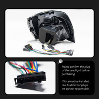 CREULI Autolichter für VW Polo LED-Rückleuchten 2009-2017 Polo 6R Rücklicht DRL Rückstopp-Bremsleuchten Autozubehör