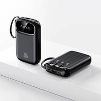 Petit voyage mignon charge rapide Powerbank PD couleur Min téléphone portable d'urgence 10000mah Power Bank