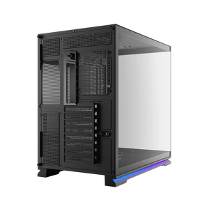 2805A เคสคอมพิวเตอร์สำหรับเล่นเกมสองห้องพร้อมแถบให้แสงสว่าง ATX MATX ITX MID TX ATX แบบกำหนดเอง - Product Image 5