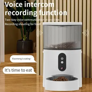 Alimentador de mascotas inteligente Wifi automático, dispensador de comida para perros y gatos, cuenco de acero inoxidable, producto para mascotas - Product Image 6