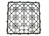 Base en plastique pour le BRICOLAGE WPC tuiles de plate-forme