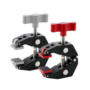 Kẹp đa năng bằng hợp kim nhôm cố định cho máy ảnh, điện thoại, giá đỡ ống kính, kẹp chữ C, cần xoay đa năng tương thích với giá đỡ <span class=keywords><strong>GoPro</strong></span> - Product Image 6