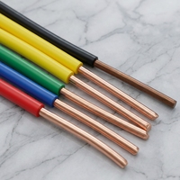Cable Flexible de Cobre Trenzado BVR con Aislamiento de PVC 450/750V para Uso Industrial en Instalaciones Eléctricas de Casas Móviles, Caravanas y Remolques