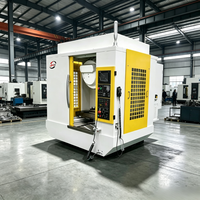 Centre d'usinage vertical T600 avec système Fanuc, machine de perçage et de fraisage de haute précision pour métaux T700