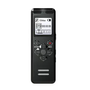 cartões flash direito Suppliers-Mini gravador de bolso para lei, gravador de voz de estúdio duplo, chamada telefônica, gravação de voz, mp3 player v36