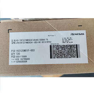 Original RENESAS 8 Bit <strong>Microcontroller</strong> Chip UPD78F0451GK-GAJ-AX With TQFP64 Package Microchip IC Integrated Circuit UPD78F0451GK - Product Image 1